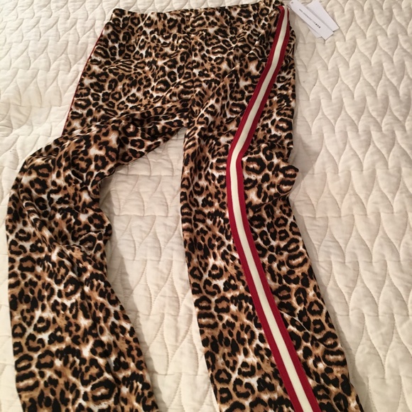Cheetah Tuxedo Stripe Pants - Picture 6 of 8